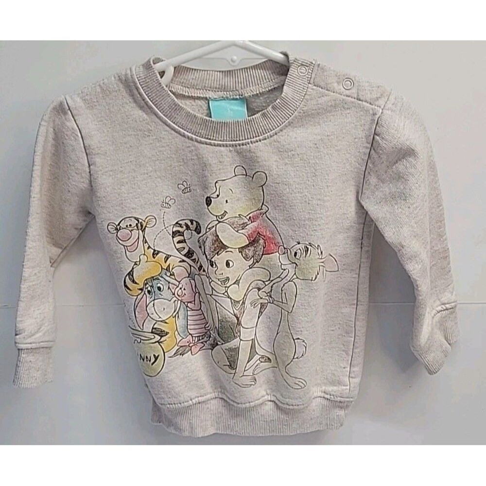 Disney Baby Sweatshirt Winnie The Pooh Graphic‎ Size 6/9